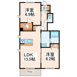 レガシーの物件間取画像